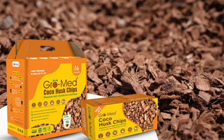 Explore the magic of mulching with Gro-Med Coco Husk Chips